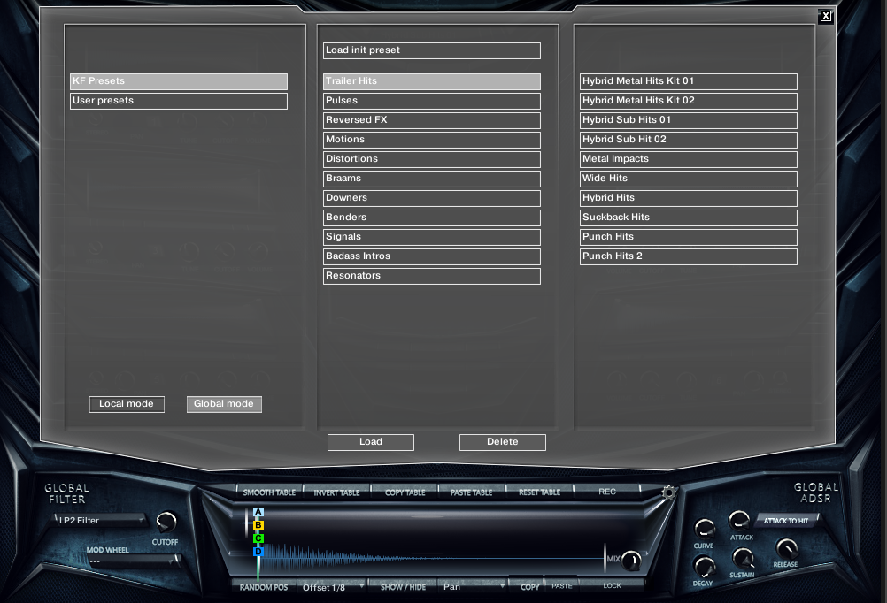 AizerX Hybrid Cyberpunk interface, view 2
